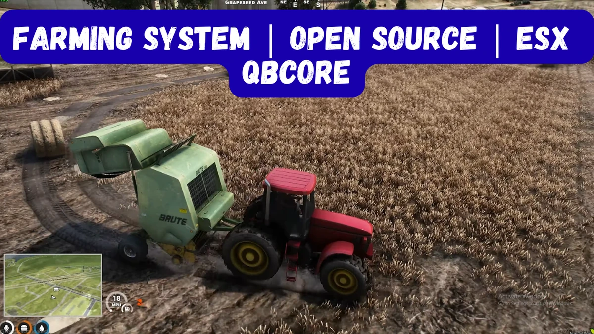 Farming System | Open Source | ESX / QBCORE